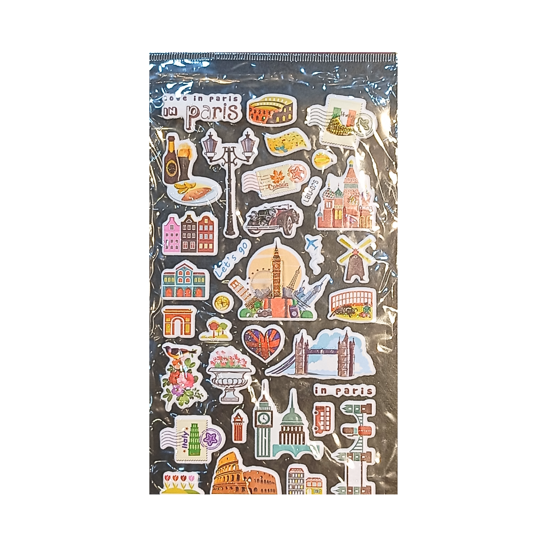 FOAM STICKER MIXED DESIGN