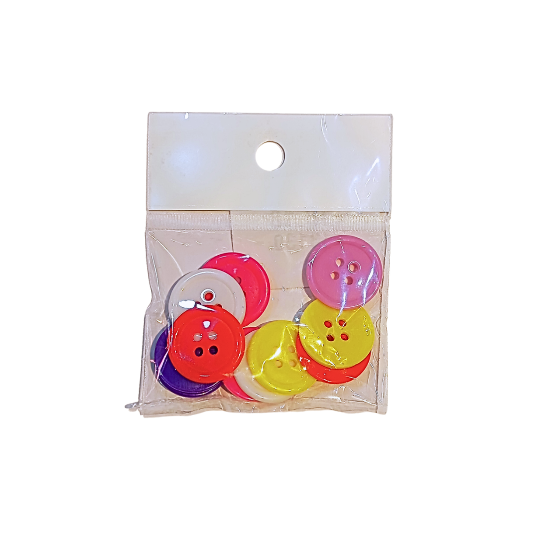 MULTI COLOUR BUTTONS 15MM
