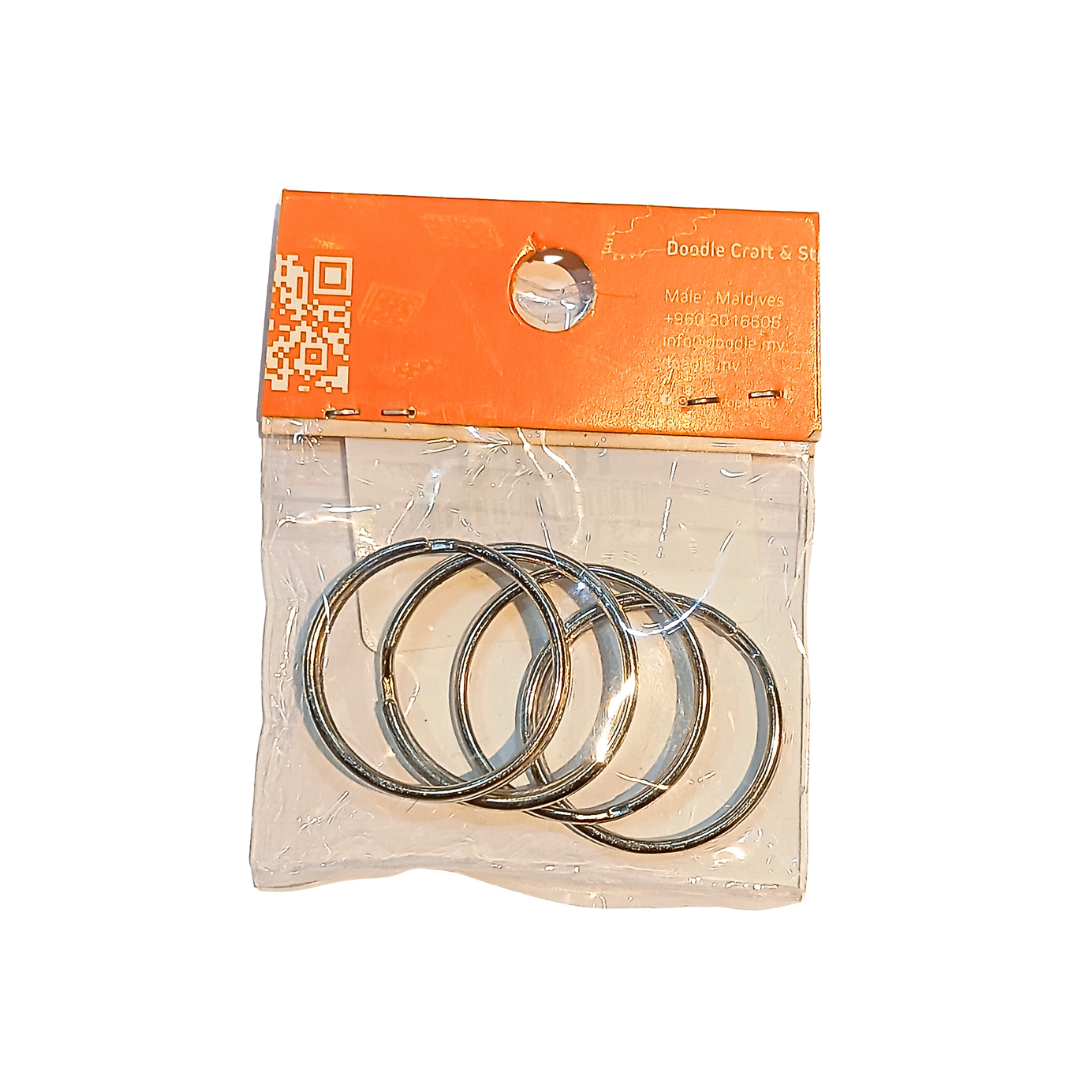 STEEL KEY RING 2.5CM 1X4