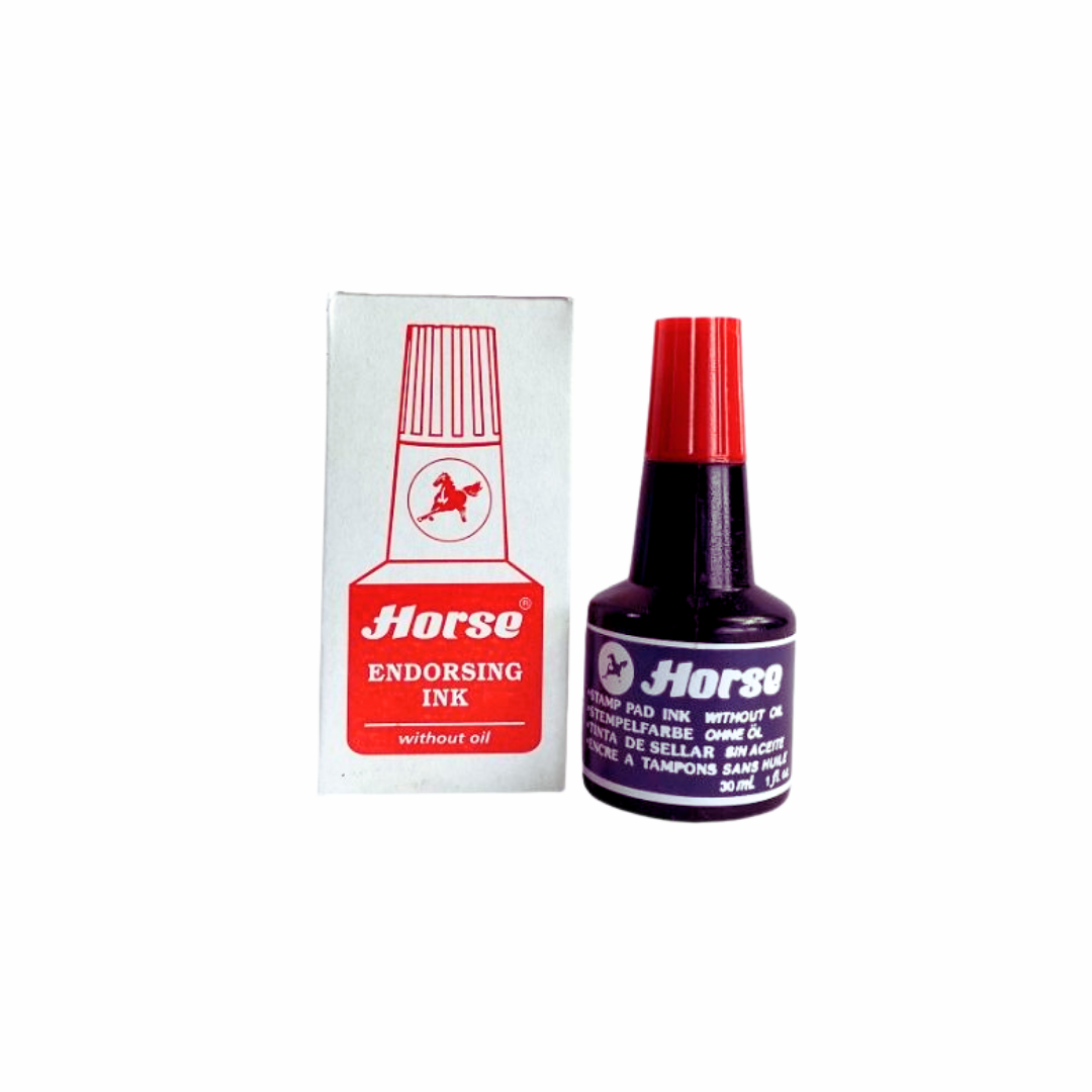 STAMP PAD INK RED HORSE