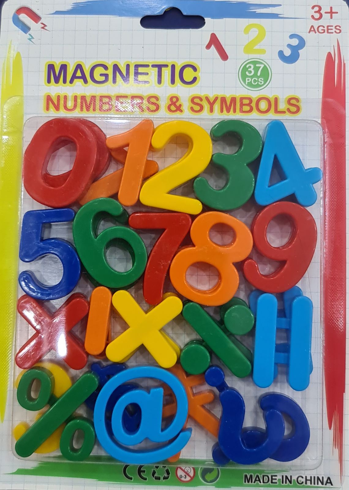MAGNETIC NUMBERS & SYMBOLS KHN6603