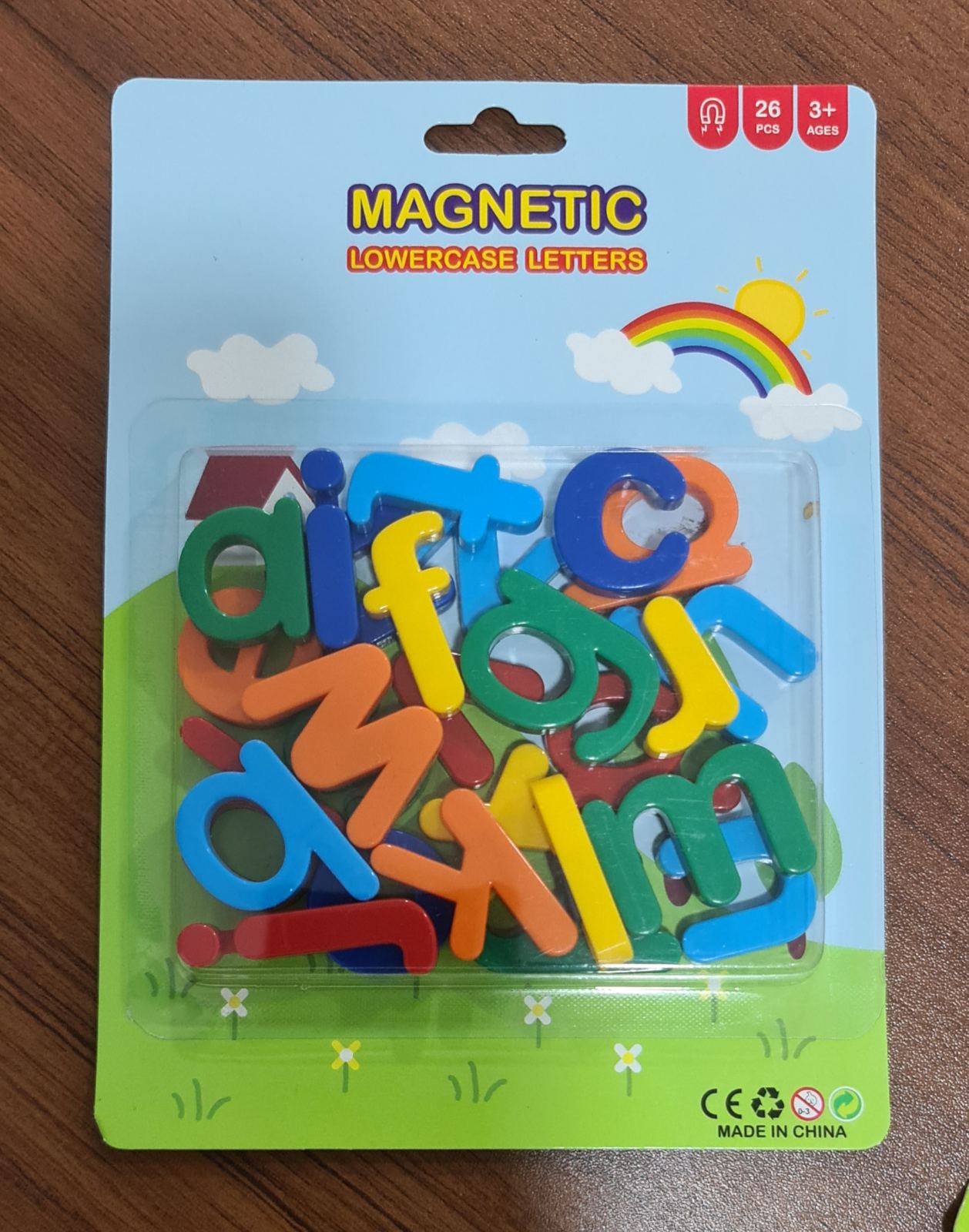 MAGNETIC LOWERCASE LETTERS HN-6602