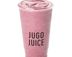 Strawberry jugo with jelly