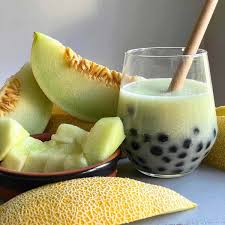 Melon Milk Boba