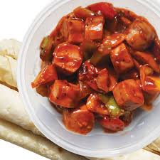 Devilled Sausage with Disk/Roshi