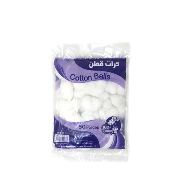 COTTON BALLS WHITE 50PCS PACK 7449-023