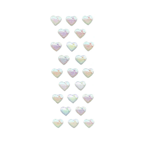 PEARL STICKER HEART 2515-050
