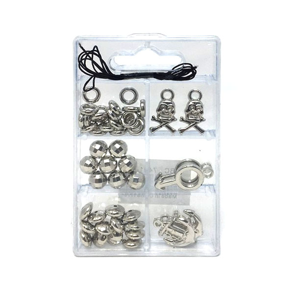 CRAFT BEADS METALIC 006