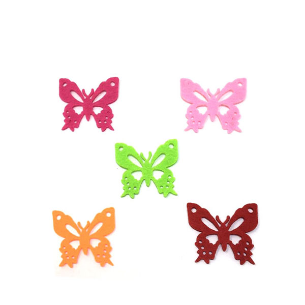 NON WOOVEN MAT(BUTTERFLY)DESIGN 5PC