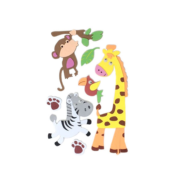 EVA SPONGE SHAPES-ANIMALS