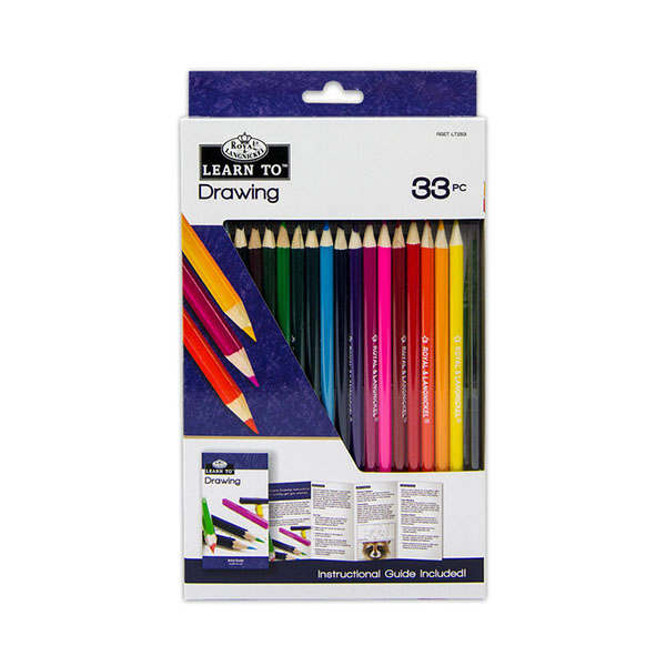 ROYAL LEARN TO DRAWING 33PCS/SET