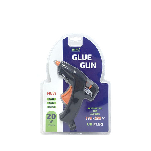 GLUE GUN 20WATTS BLACK COLOUR