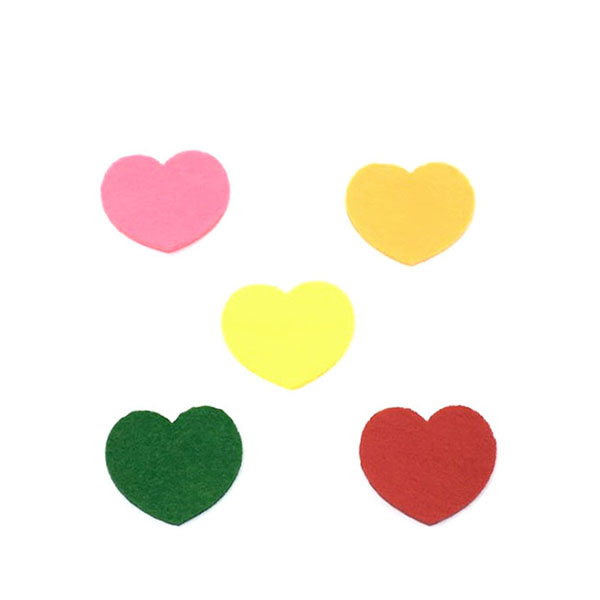 NON WOVEN MAT DESIGN W/O STICKER HEART