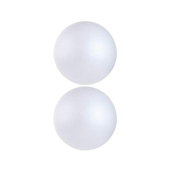STYRO FOAM BALL 8CM 6PC