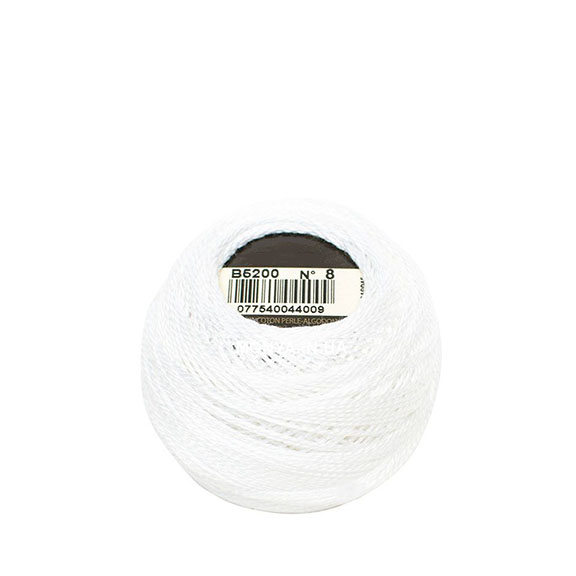 COTTON PEARL WHITE 5GM 16PC