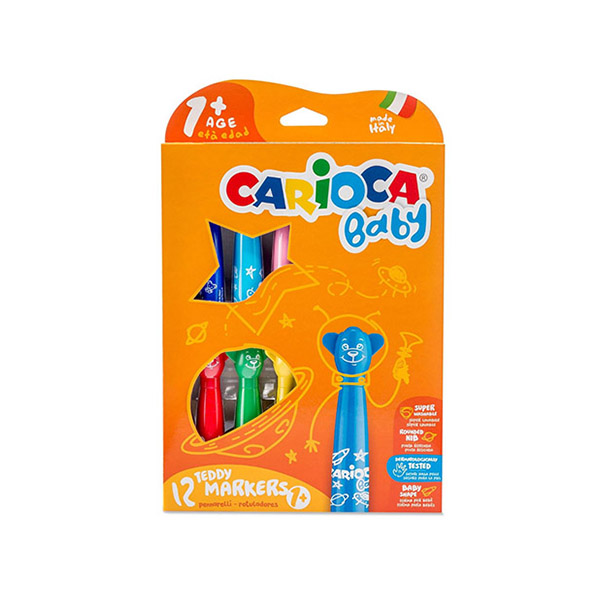 CARIOCA BABY TEDDY MARKER 1X12 42816
