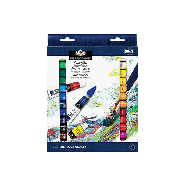 ROYAL ESSENTIALS ACRYLIC ART 24/SET 5204
