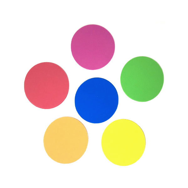 EVA SPONGE WITH STICKER CIRCLE