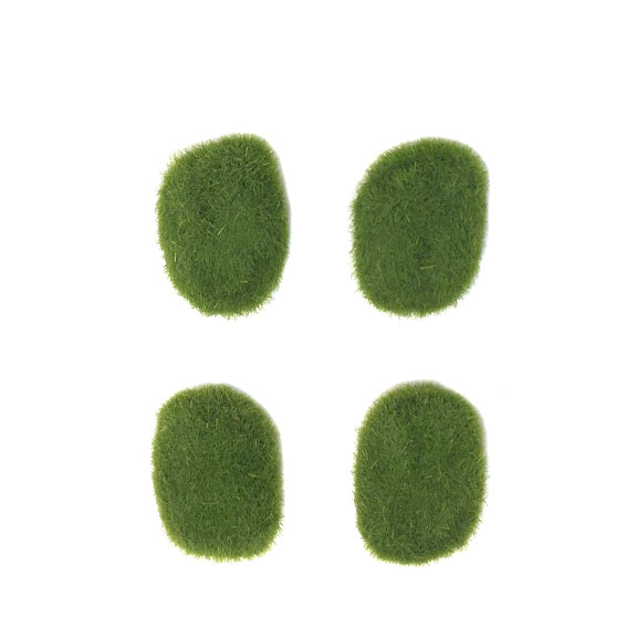 DECORATIVE MOSS STONE GRASS 4PCS SET CS-5