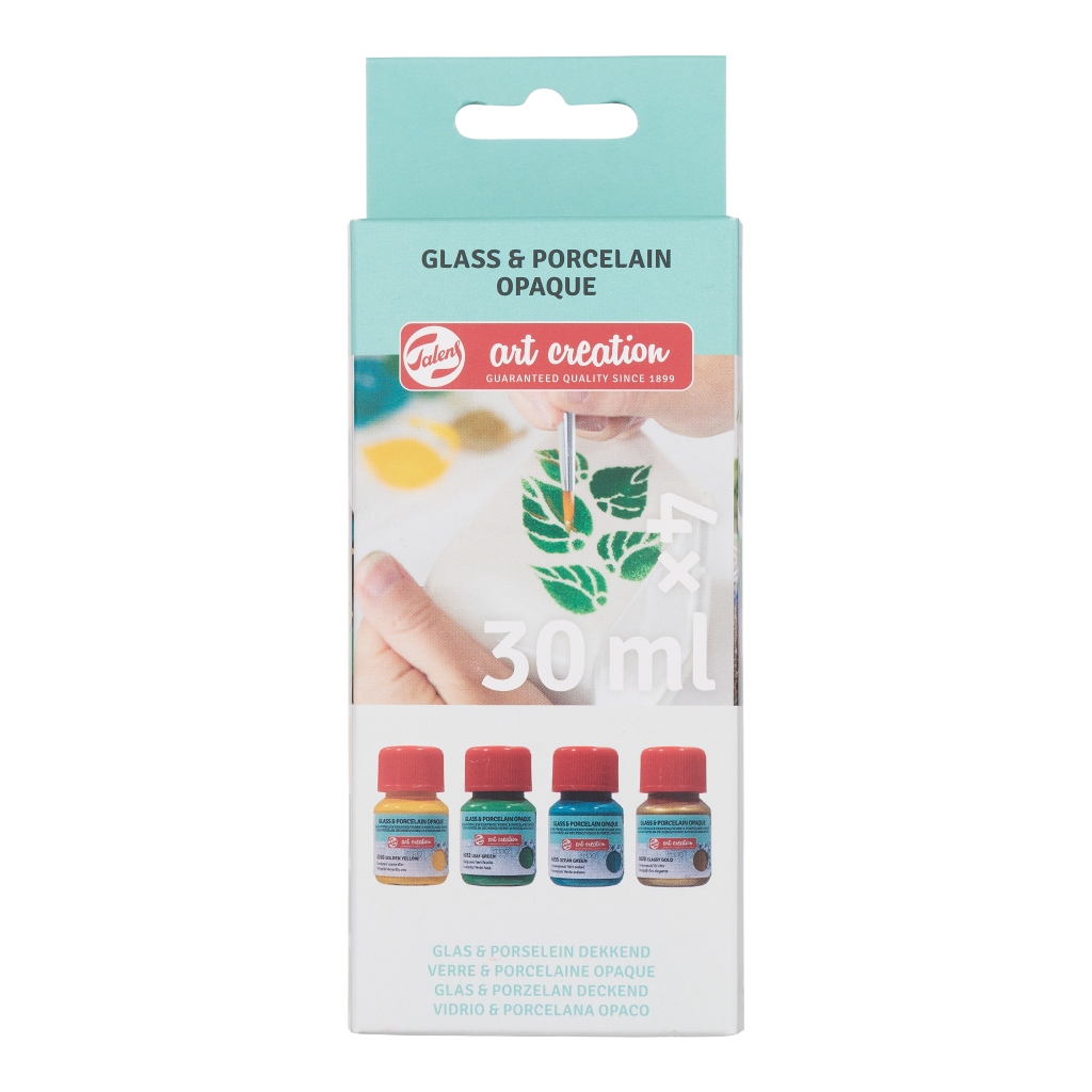TALENS GLASS AND PORCELEAN OPEQUE PAINT 30ML