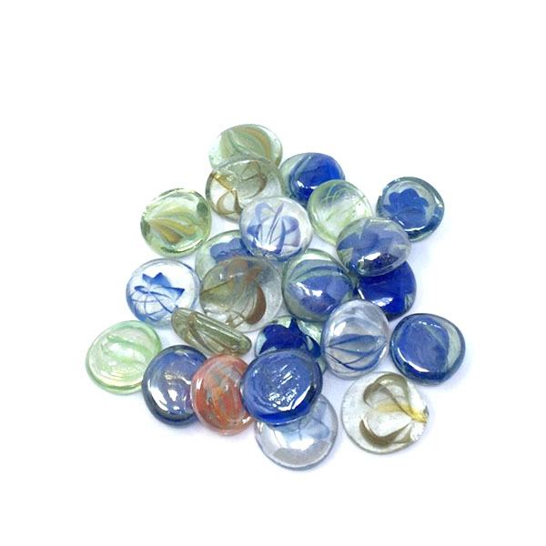 GLASS BEADS ASSTD.COL.