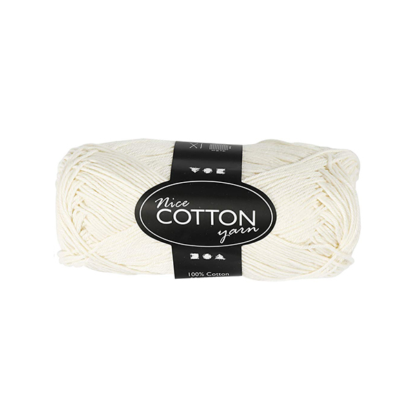 NICE COTTON YARN 50G 65M OFF-WHITE 421030
