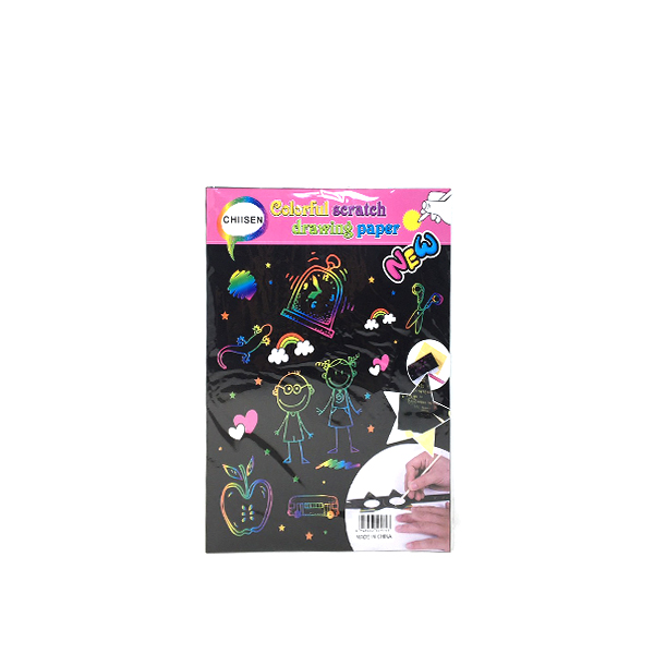 CHISEN SCRATCH PAPER 10 SHEETS PACK