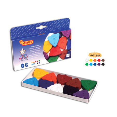 MAGIC BEAR 10 WAX CRAYON