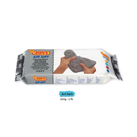 AIR HARDENING CLAY 500G GREY