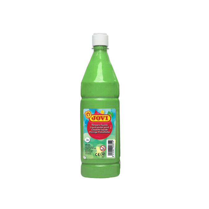 LIQUID POSTER PAINT 1 LITER MEDIUM GREEN