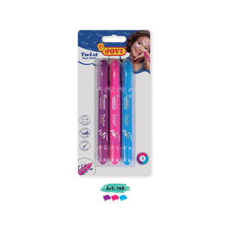 TWIST FACE PAINT SET 1X3 198