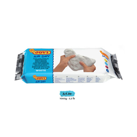 AIR HARDENING CLAY 1000 G KG. WHITE