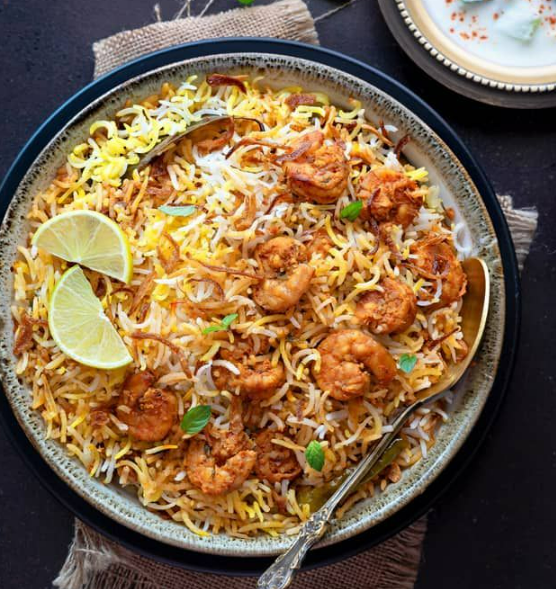 Biriyani Prawns