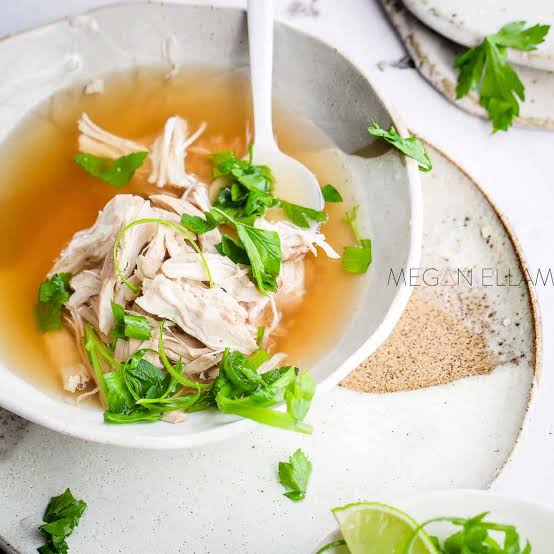 clear chicken soup