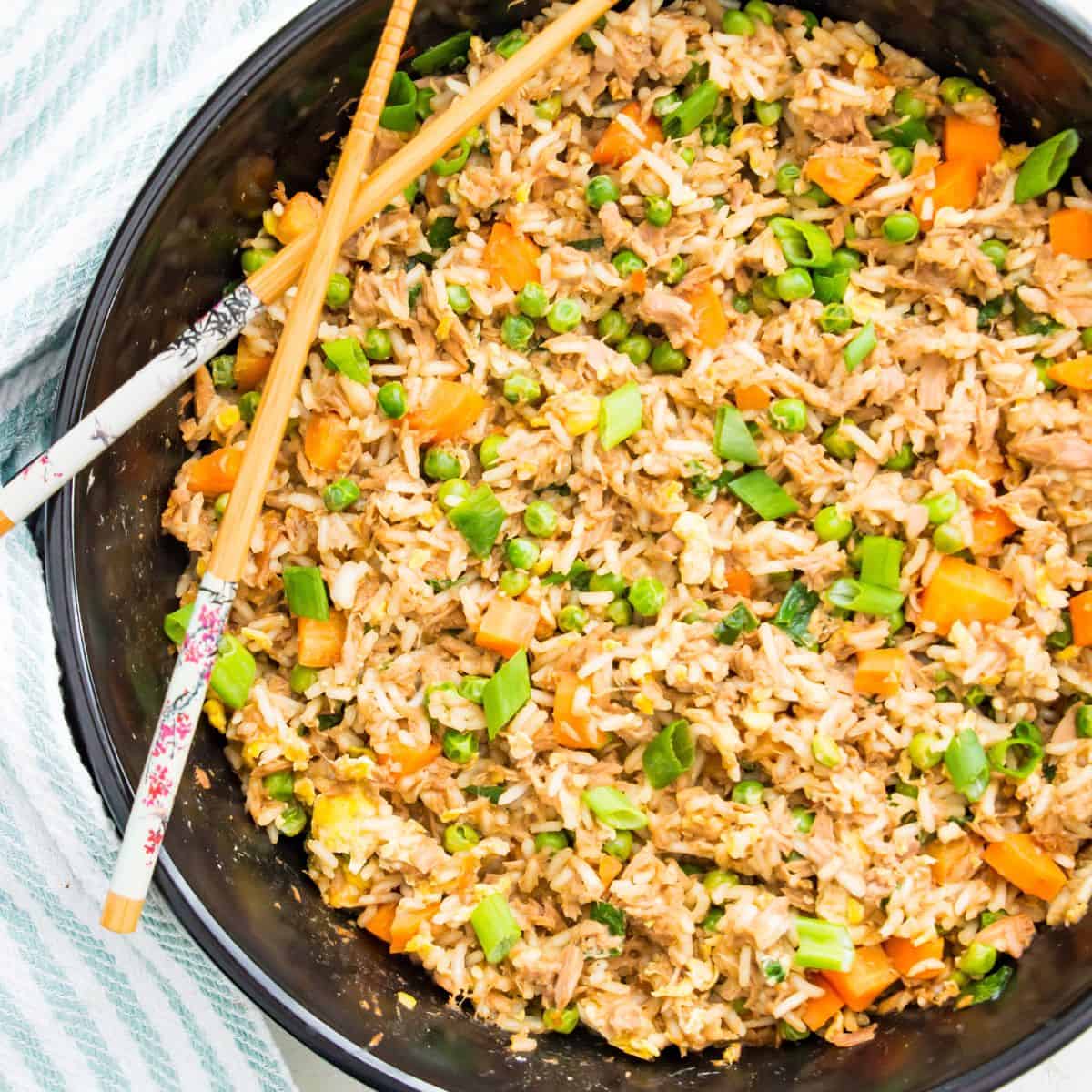 Tuna fried rice
