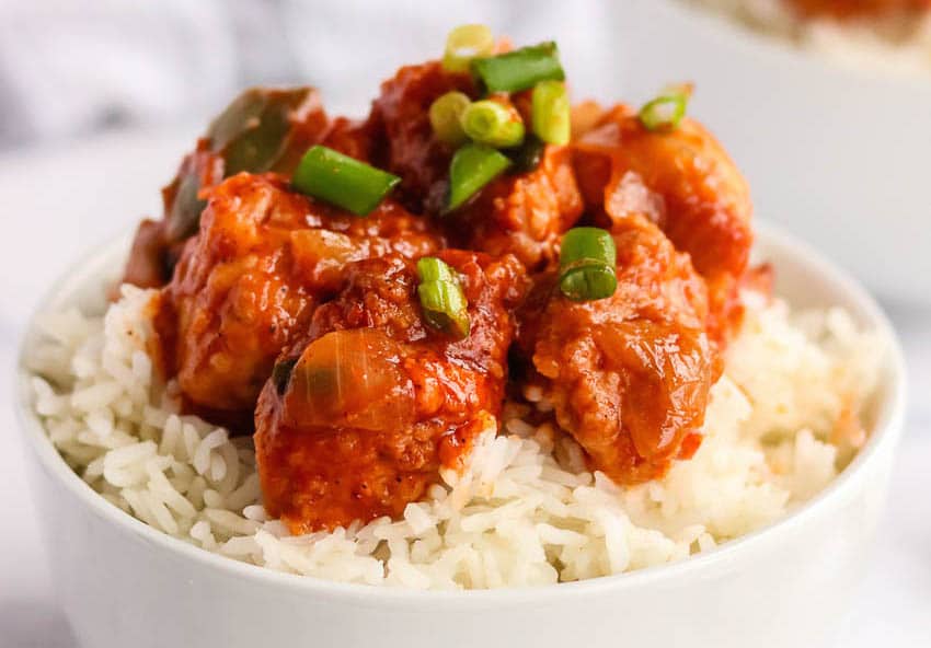 Chilli Chicken & Rice