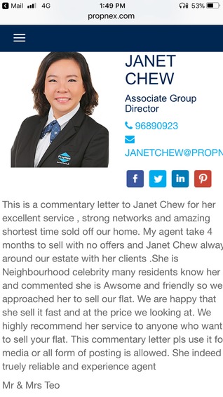 Janet Chew testimonial photo #2
