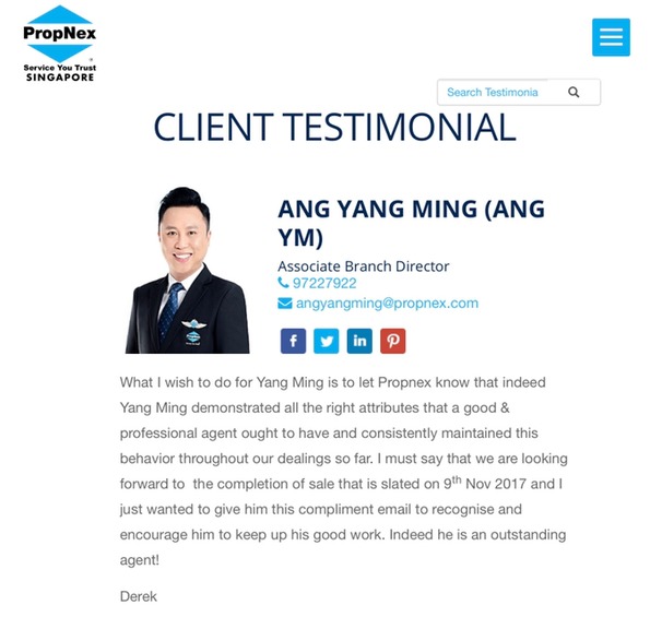 Ang Yang Ming 汪扬铭 testimonial photo #2