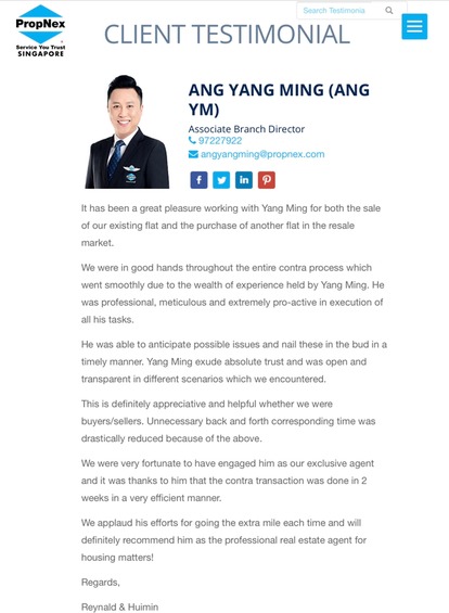 Ang Yang Ming 汪扬铭 testimonial photo #4