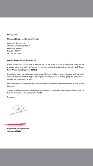 Terence Lee testimonial photo #1