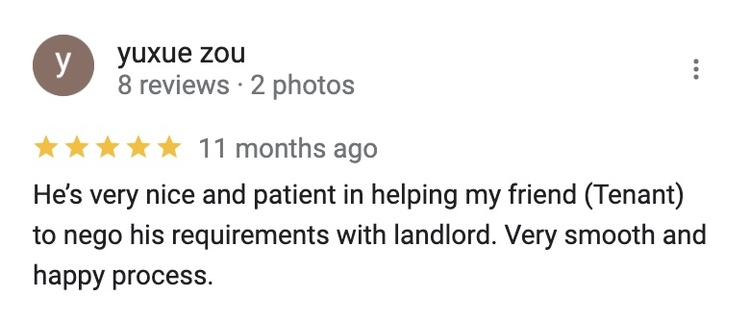 Chua Chee Seng testimonial photo #1