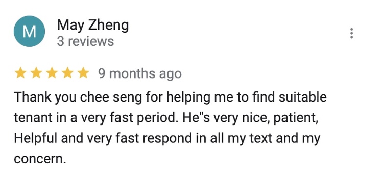 Chua Chee Seng testimonial photo #2