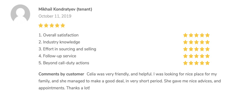 Celia Nunes testimonial photo #9