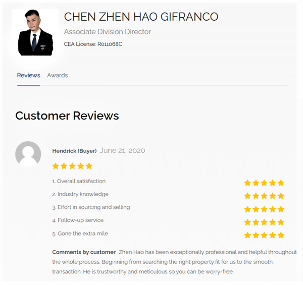 Chen Zhen Hao testimonial photo #5