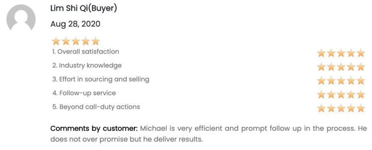 << Michael Chin (陈俊雄) >> testimonial photo #3