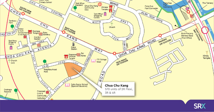 BTO Launch August 2020: Choa Chu Kang Location