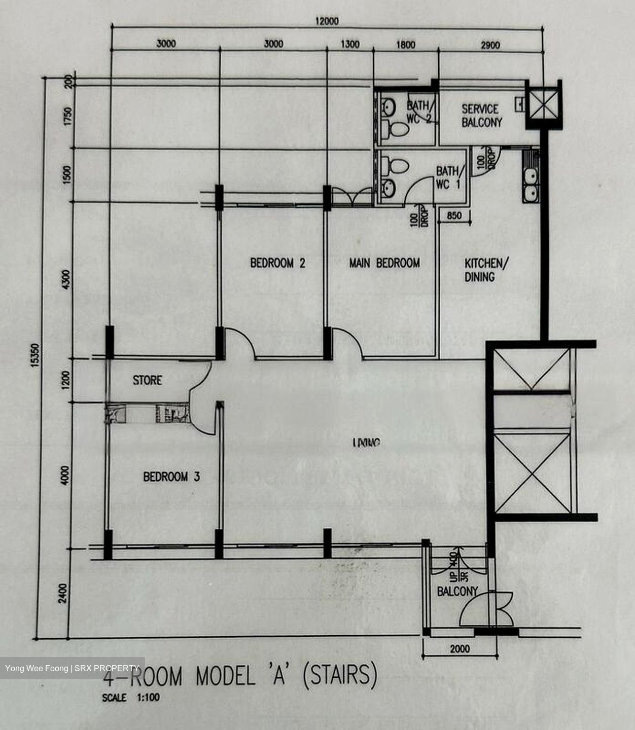 Marsiling Rise (Woodlands), HDB 4 Rooms - For Sale #105620231