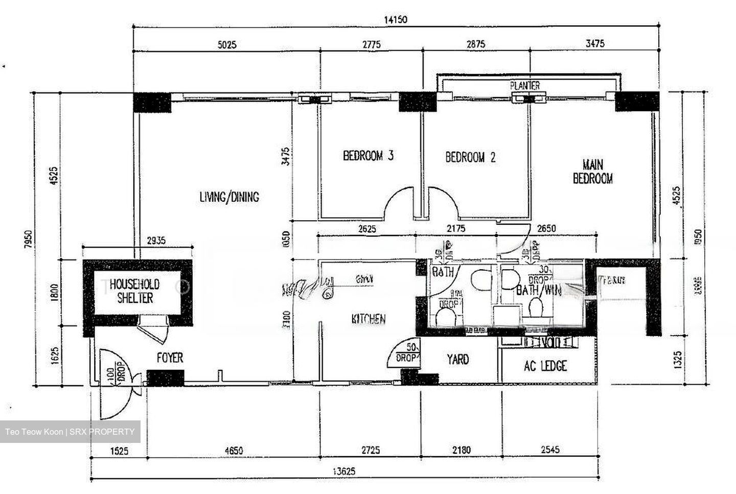 The Pinnacle@duxton (Bukit Merah), HDB 5 Rooms - For Rent #107061841