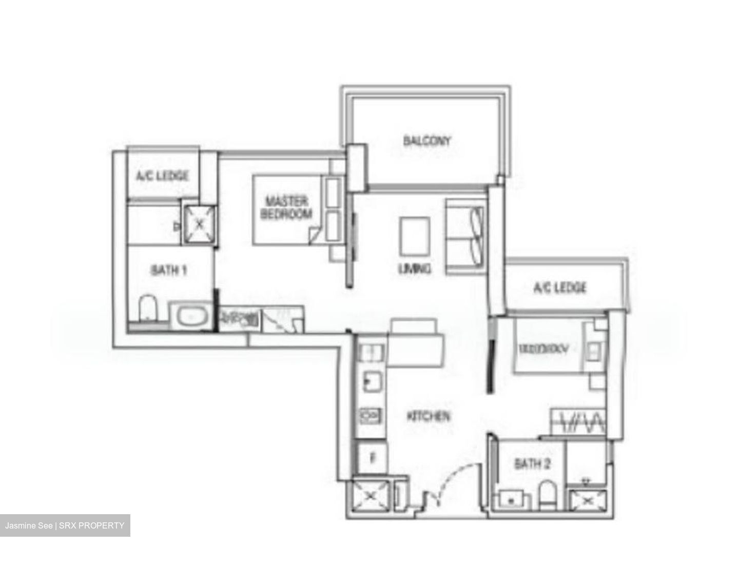Alex Residences (D3), Apartment - For Rent #110177011