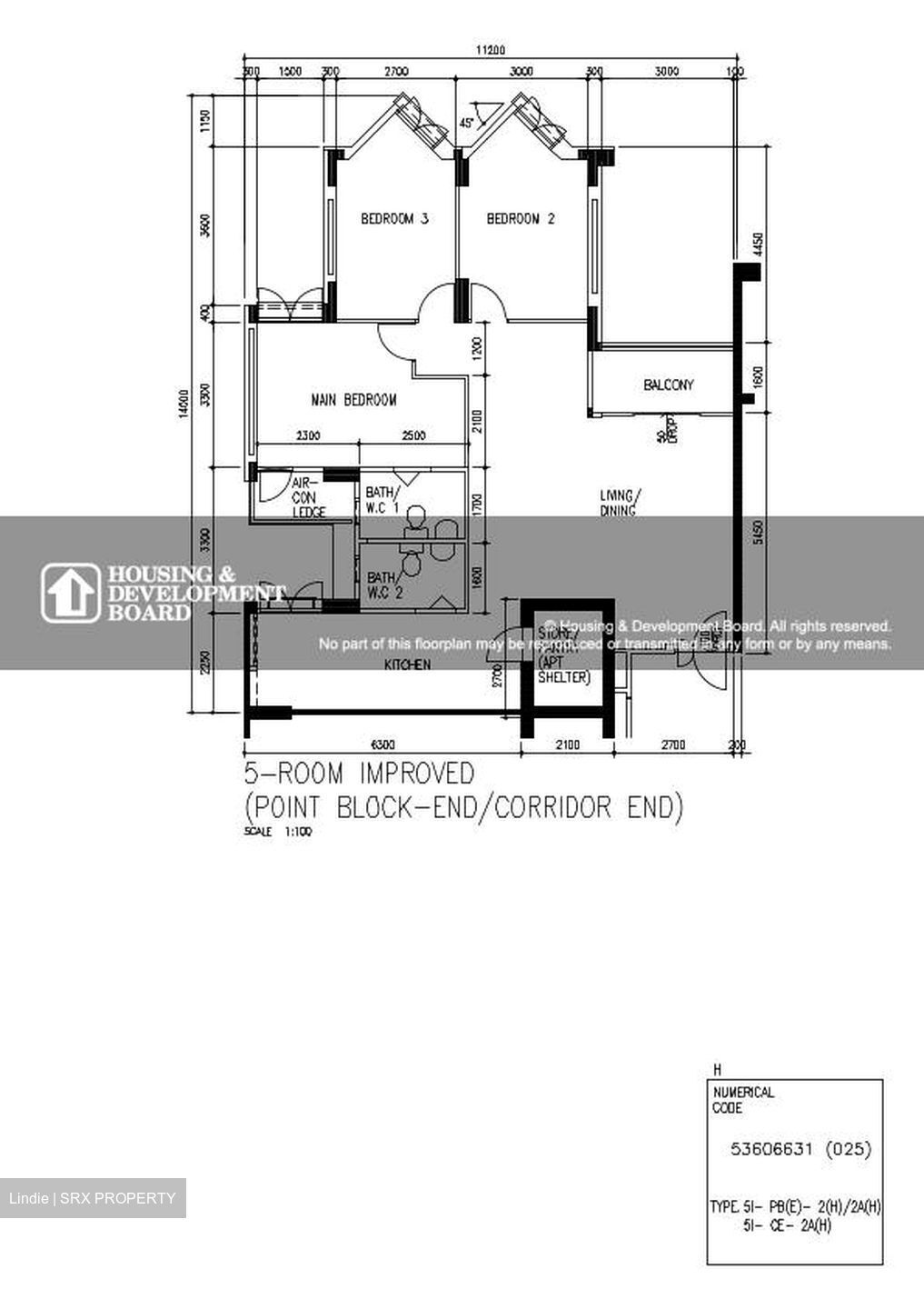 Compassvale North Gate (Sengkang), HDB 5 Rooms - For Sale #111404941